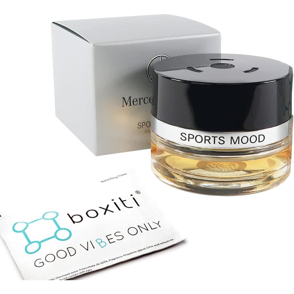 Conjunto Boxiti – Sports Mood Para Sistema De Ambientador Mercedes Benz , Perfume Genuíno , Fragrância De Cabine Interna