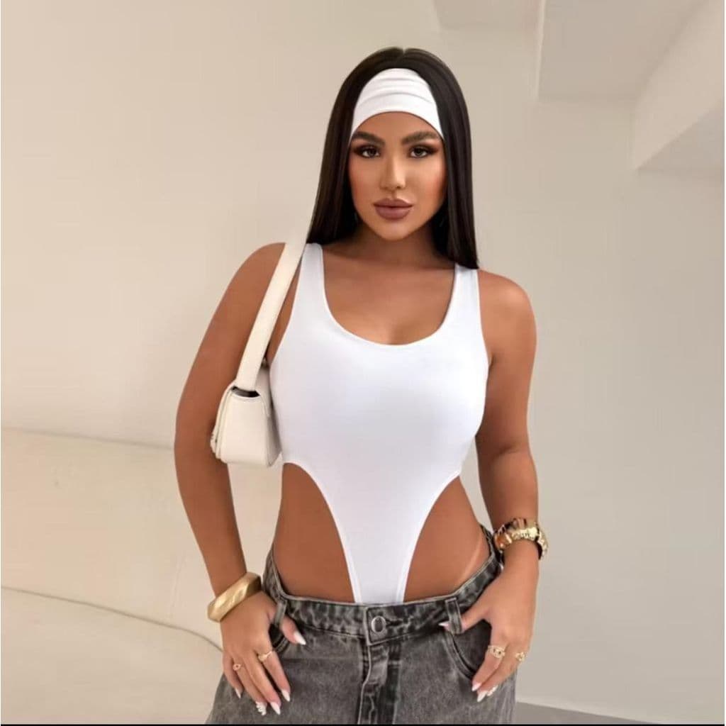 Body Feminino Cavado Regata  Verão Praia