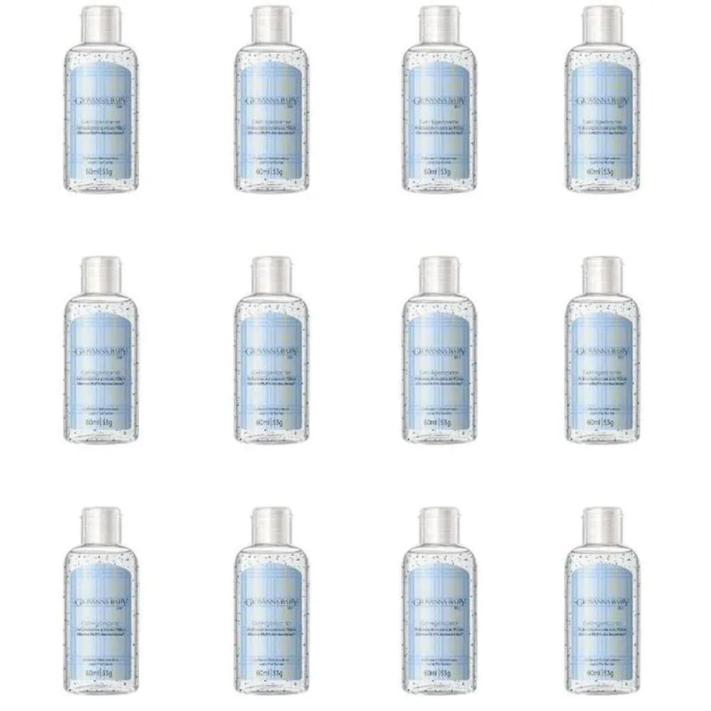 Kit 12 Álcool em Gel Higienizante Giovanna Baby Blue 60ml