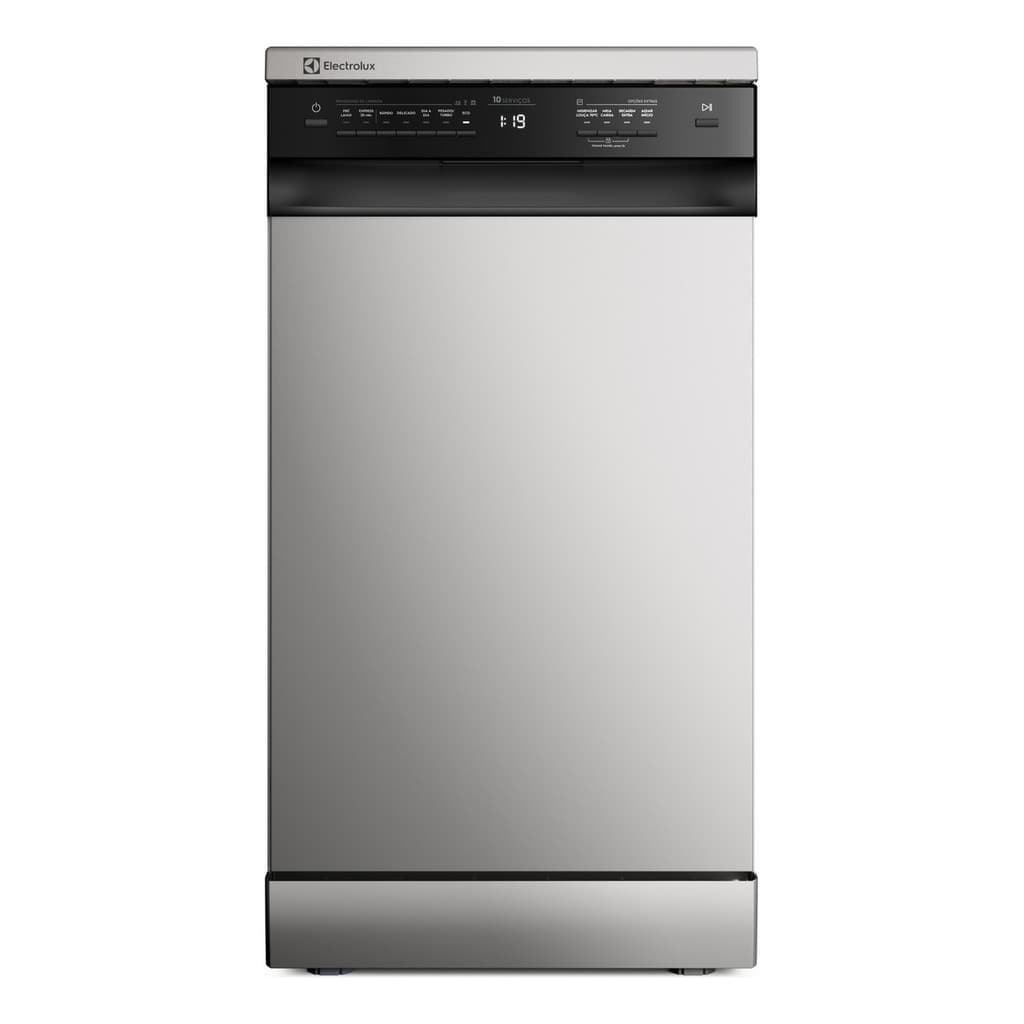 Lava-loucas 10 Servicos Inox Lava E Seca 127v - Electrolux