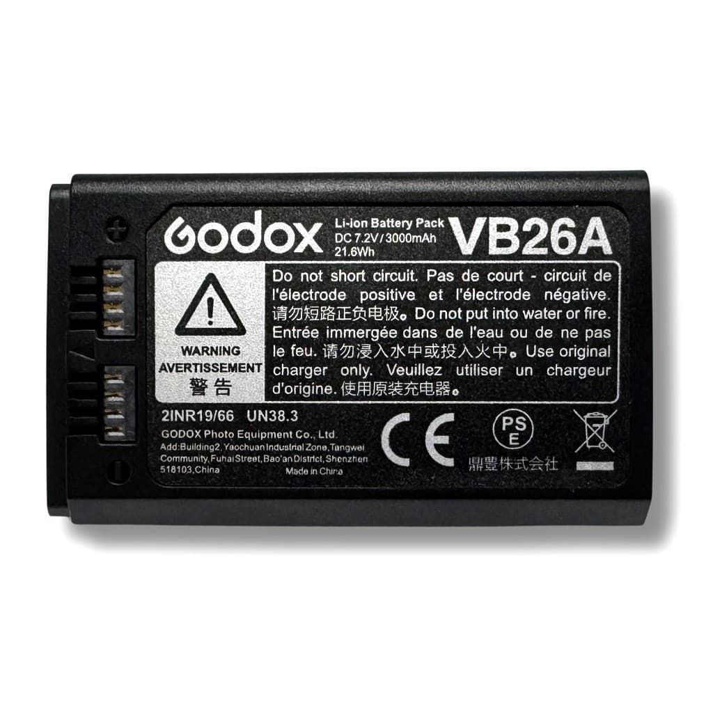 Bateria Godox Vb26a Para Flash Godox V860iii