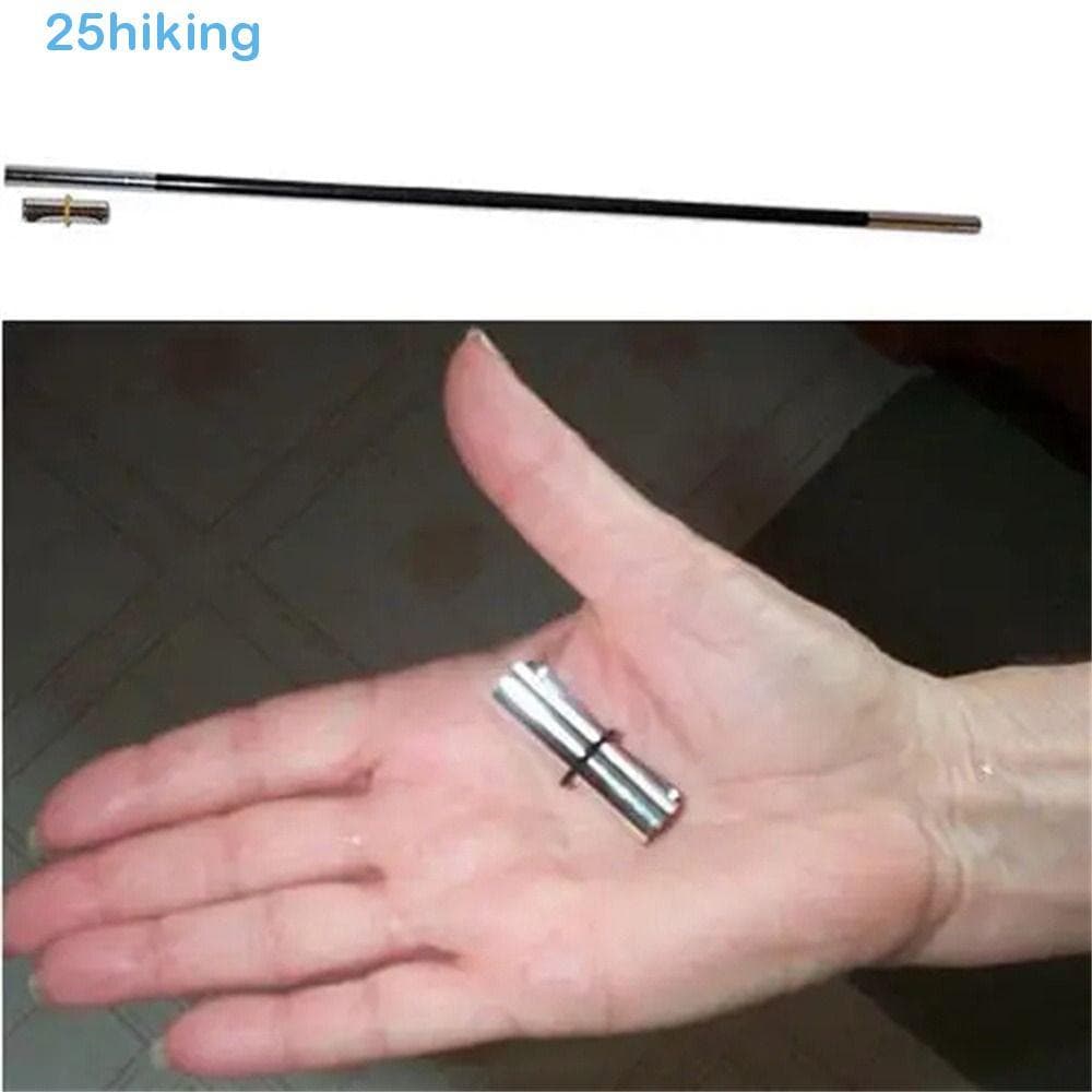 Bastão Mágico Para Caminhada , Adereços Mágicos Aparecendo Seda Em Varinhas , Mini Bolso Preto , Varinha Mágica Mentalis