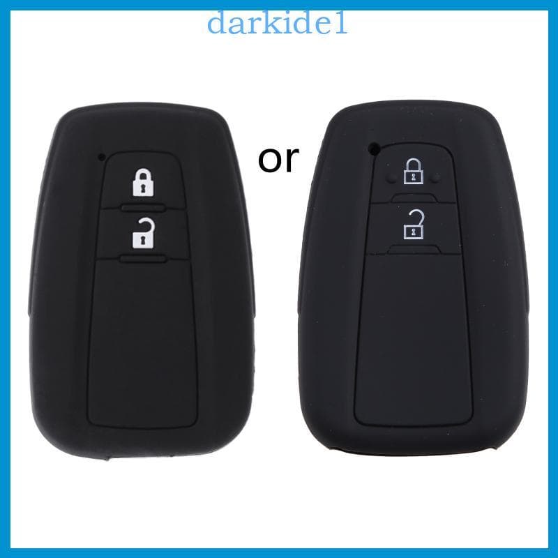 DAR 2 Botões Silicone Para Carro Chaveiro Suporte Capa CHR 2017 Priu