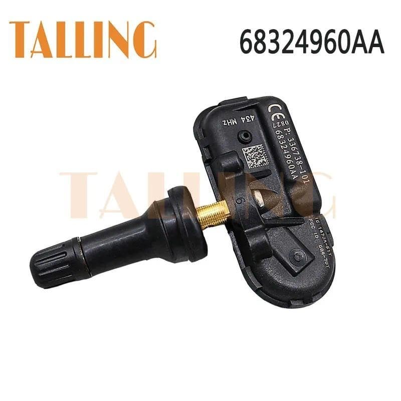 68324960sensor Monitor De Pressão Dos Pneus Aa TPMS 434MHZ Para Jeep Cherokee KL 2014 2015 2016 2017 2018 2019 2020 RAM 
