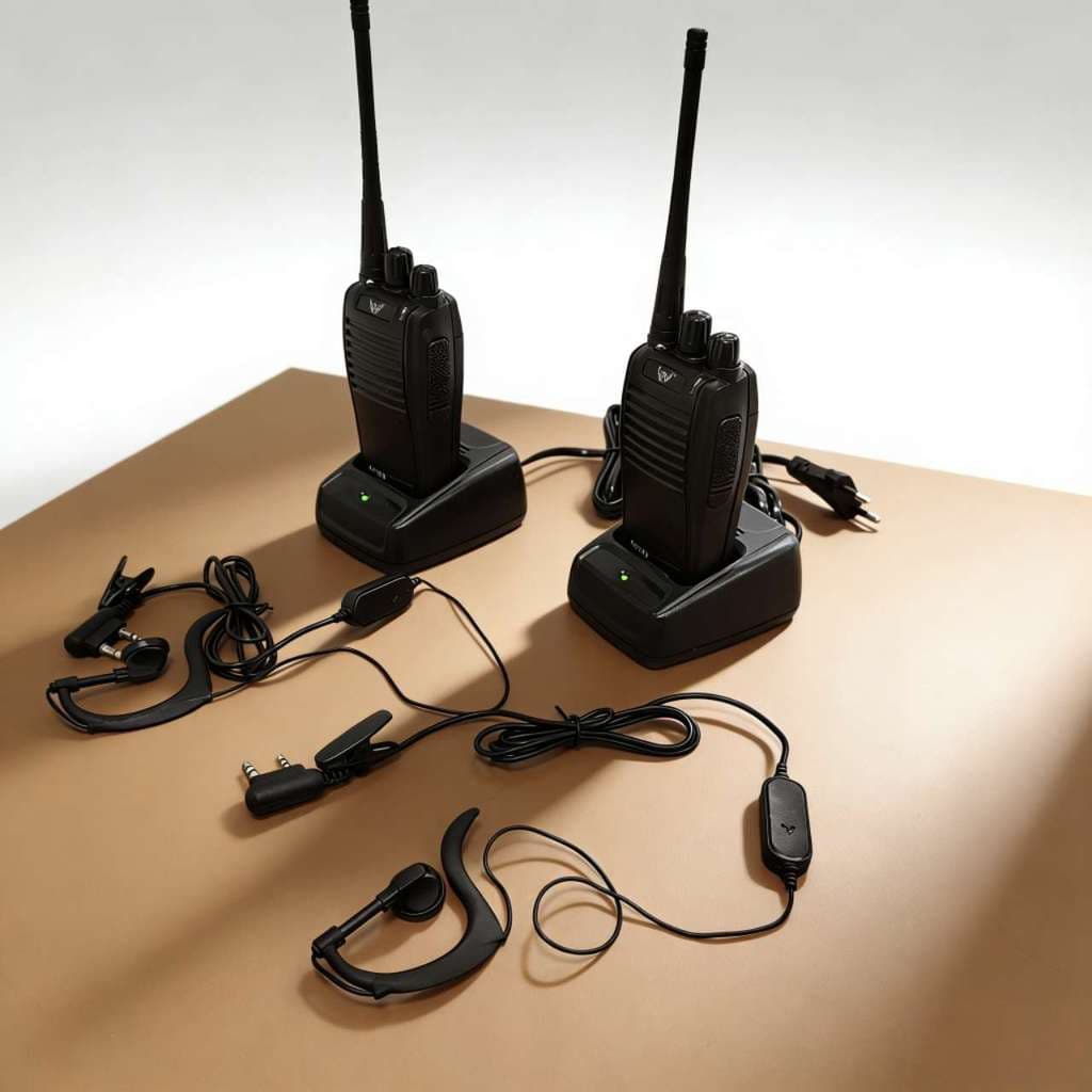 Rádios comunicador longo alcance 12km 16 Canais Baofeng 777S Segurança Profissional