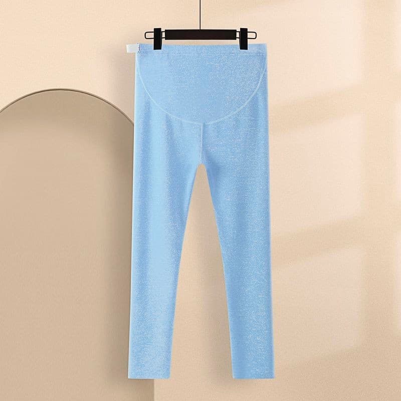 Alemão veludo quente mulheres grávidas mais magro olhar calças compridas roupa interior gravidez forro calças engrossada