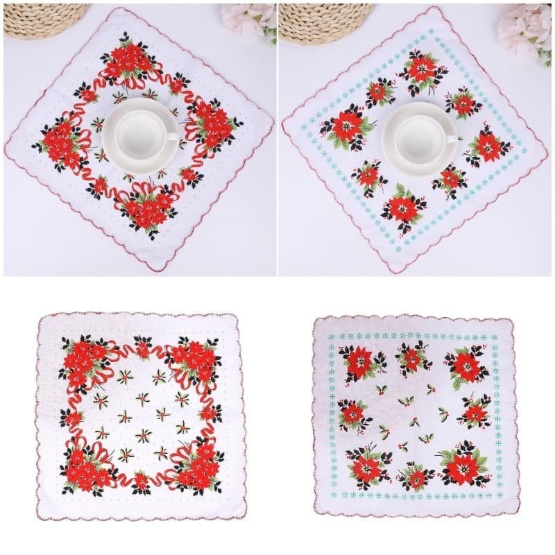 AA * Lenço Feminino Estampado Fashion Tecido De Algodão Respirável Lenços Adequados Para A Pele De Secagem Rápida Festa 