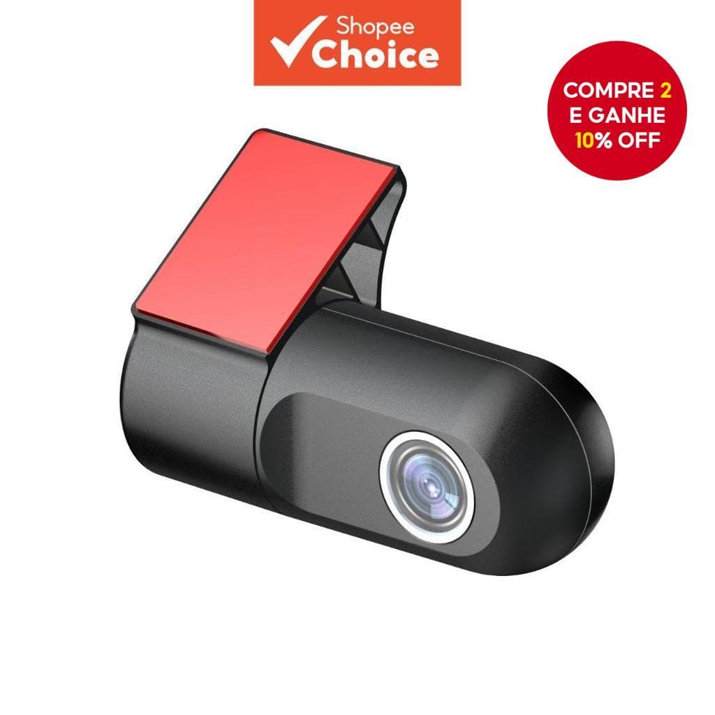  Um verdadeiro gravador de direção full HD 4K Pro, câmera veicular WiFi com ângulo de 360 °, alta resolução, visão