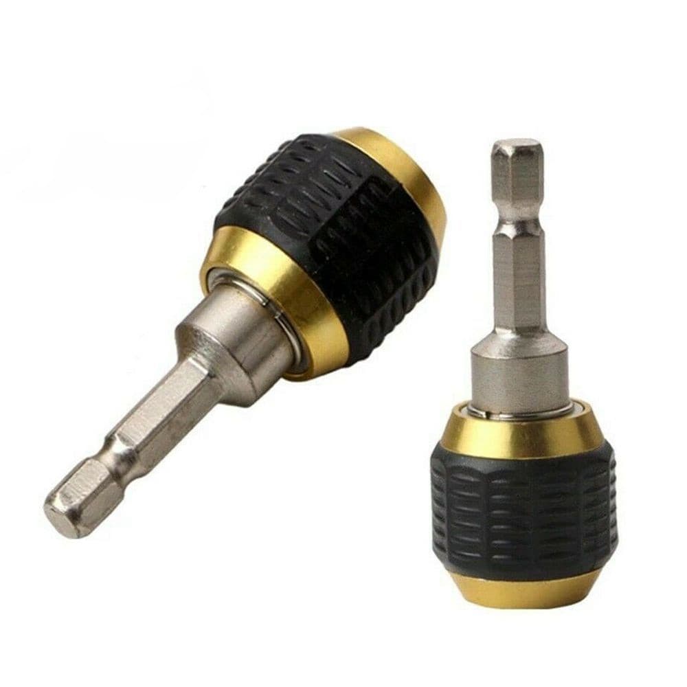 Suporte De Broca De Troca Rápida Extensão Magnética Haste Hexagonal De 1/4 " , Acoplamento Liberação Para Bits De Chave