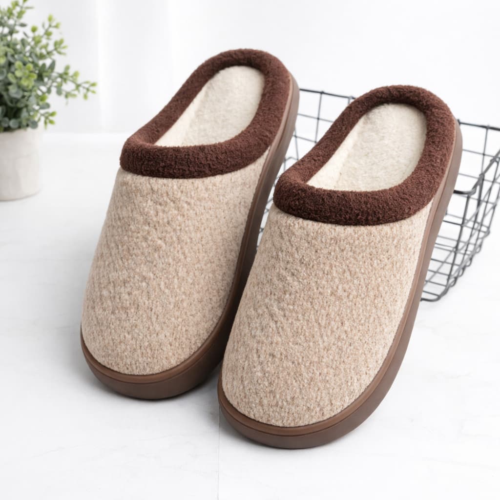 Chinelo Pantufa Unissex Forrada Inverno Antiderrapante CVM-105