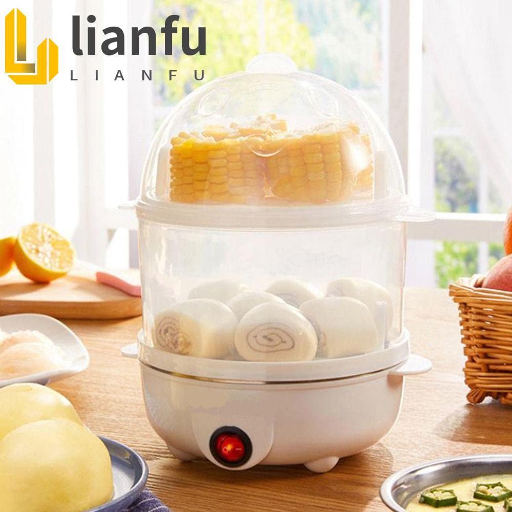 LIANFU Fogão Elétrico De Ovos Rápido Multi Função Vaporizador De Alimentos Poacher Ovo Aquecedor Café Da Manhã Cozinhar 