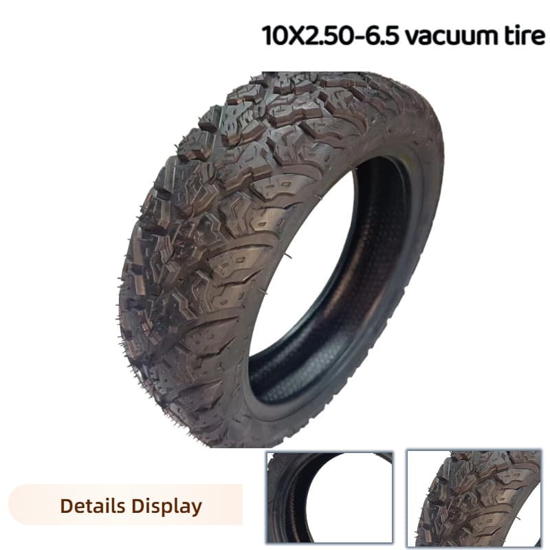 Pneus A Vácuo Para Acessórios De scooter Elétrica 10X2.50-6.5