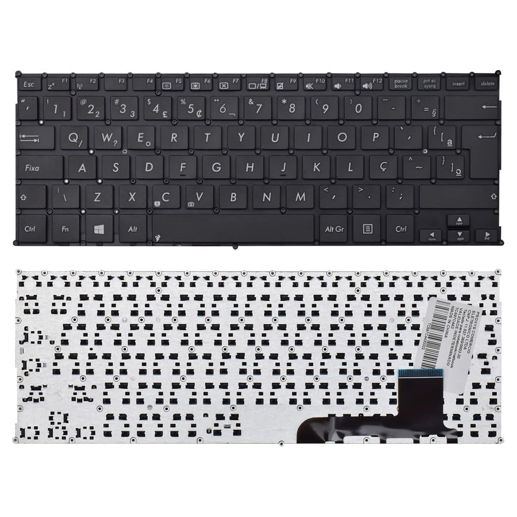 Teclado para Notebook Asus Vivobook X201-X201E S200E X202E Q200 Q200E