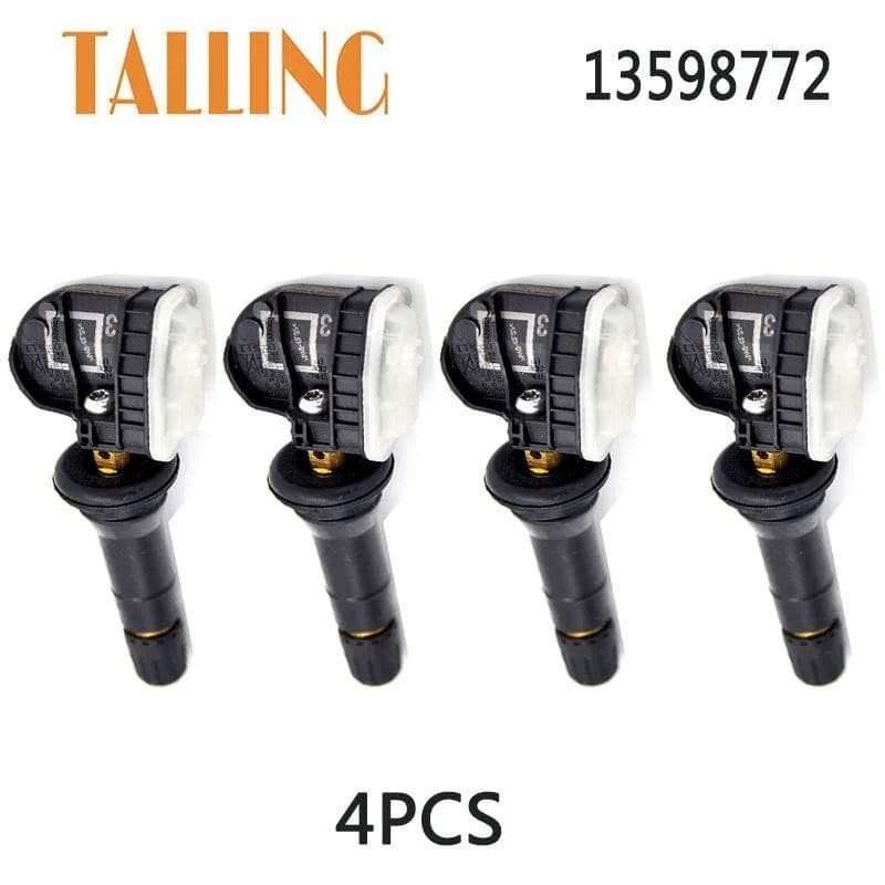 13598772 Sensor De Pressão Dos Pneus TPMS , 4 Unidades , Para GMC Sierra 2500 Terreno Buick Allure Regal Cadillac ELR Ch