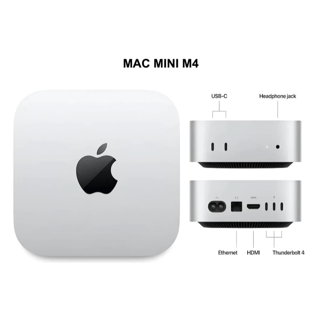 Apple Mac Mini M4 16.256 ou M2 8.256 - Original Lacrado - 1 Ano de Garantia
