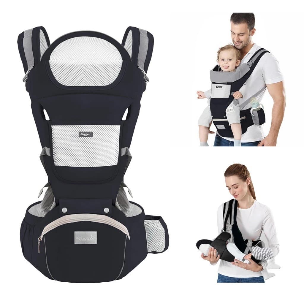 Canguru Para Bebê com assento Varias Cores Mochila Infantil Hipseat Carrier Para Bebê