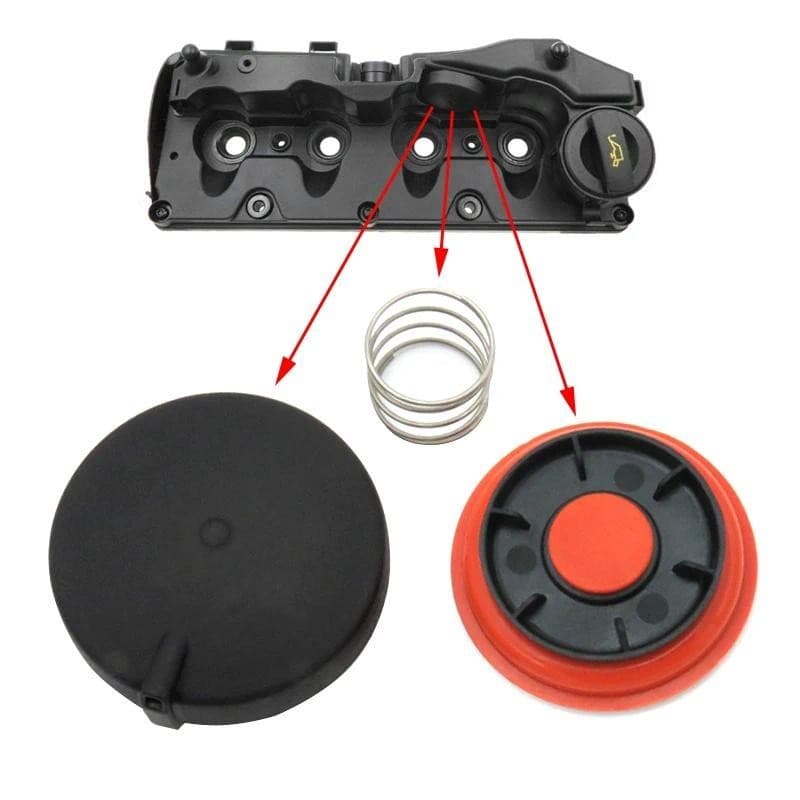 Reparação Da Membrana Válvula Tampa Cabeça Do Cilindro Para VAG VW Beetle CC Caddy Eos Golf Jetta Transportador Passat P