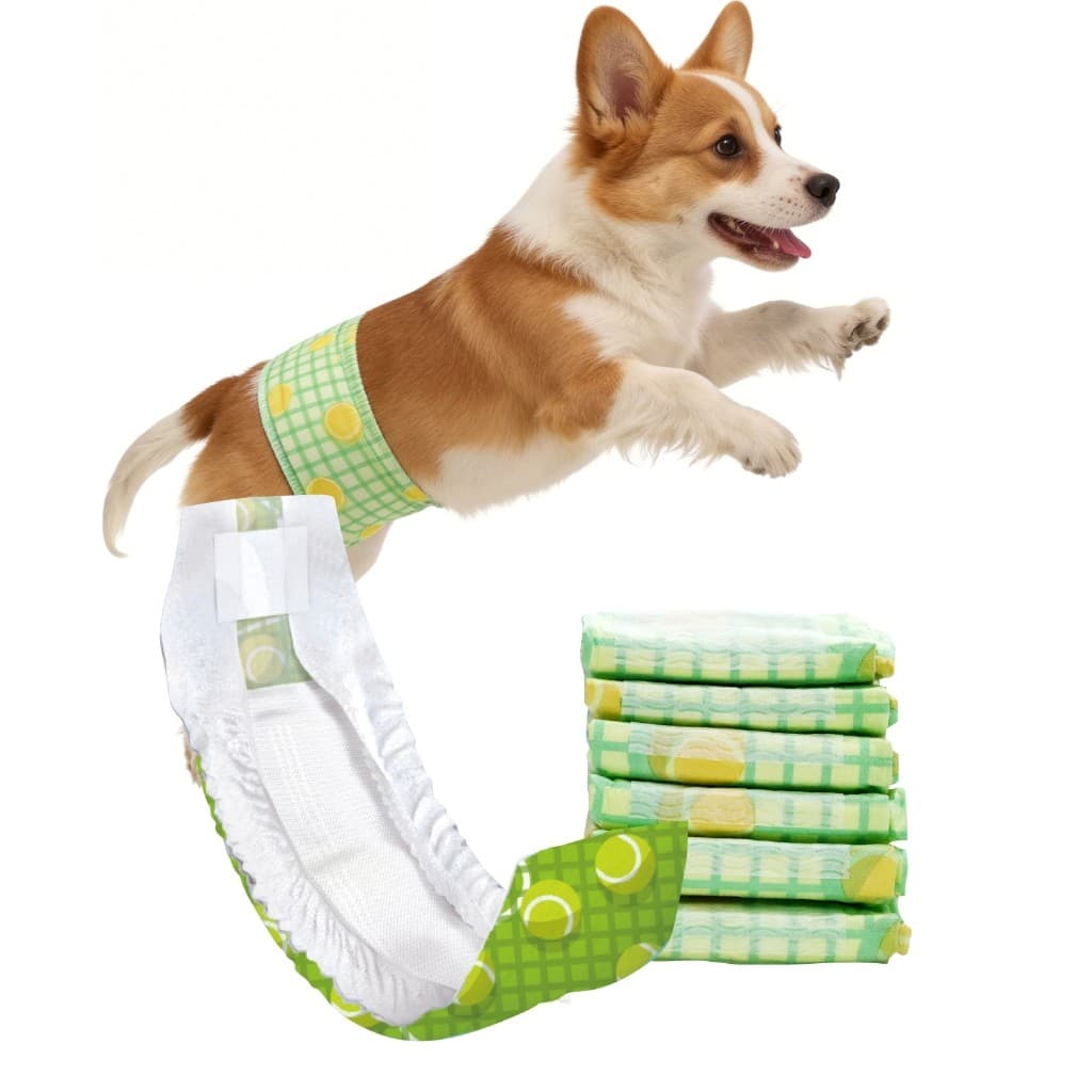 Newpet Fralda Pet Descartável Higiênica Para Macho 12 Un（P/M/G/GG)