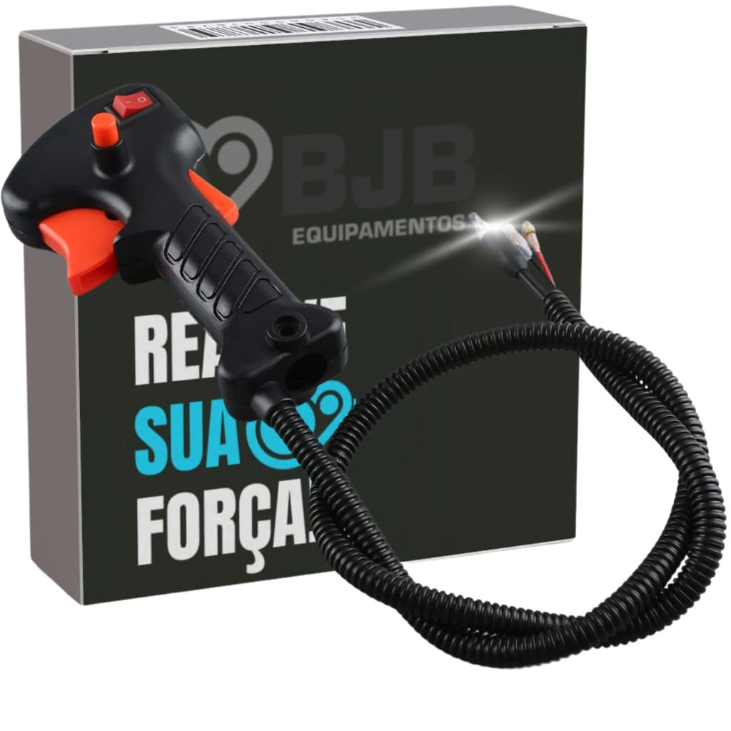 Punho Controle Acelerador Roçadeira 33 / 43 / 52 / 63cc