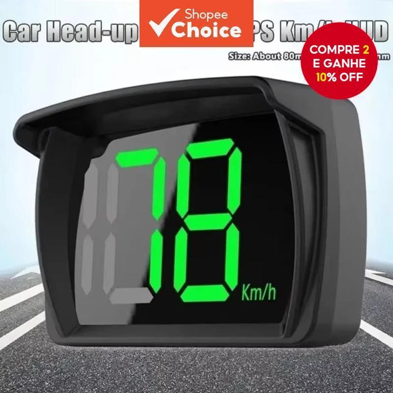 Y03 Carro GPS HUD Head-Up Display Velocímetro Digital Projetor Presente De Condução De Verão