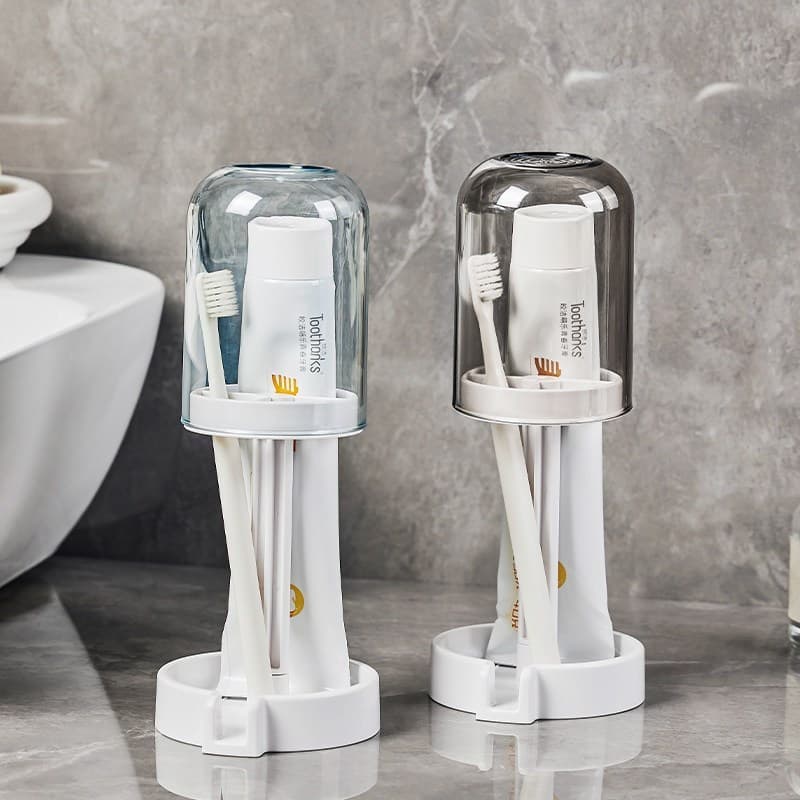 Porta Escova E Pasta De Dente À Prova De Poeira