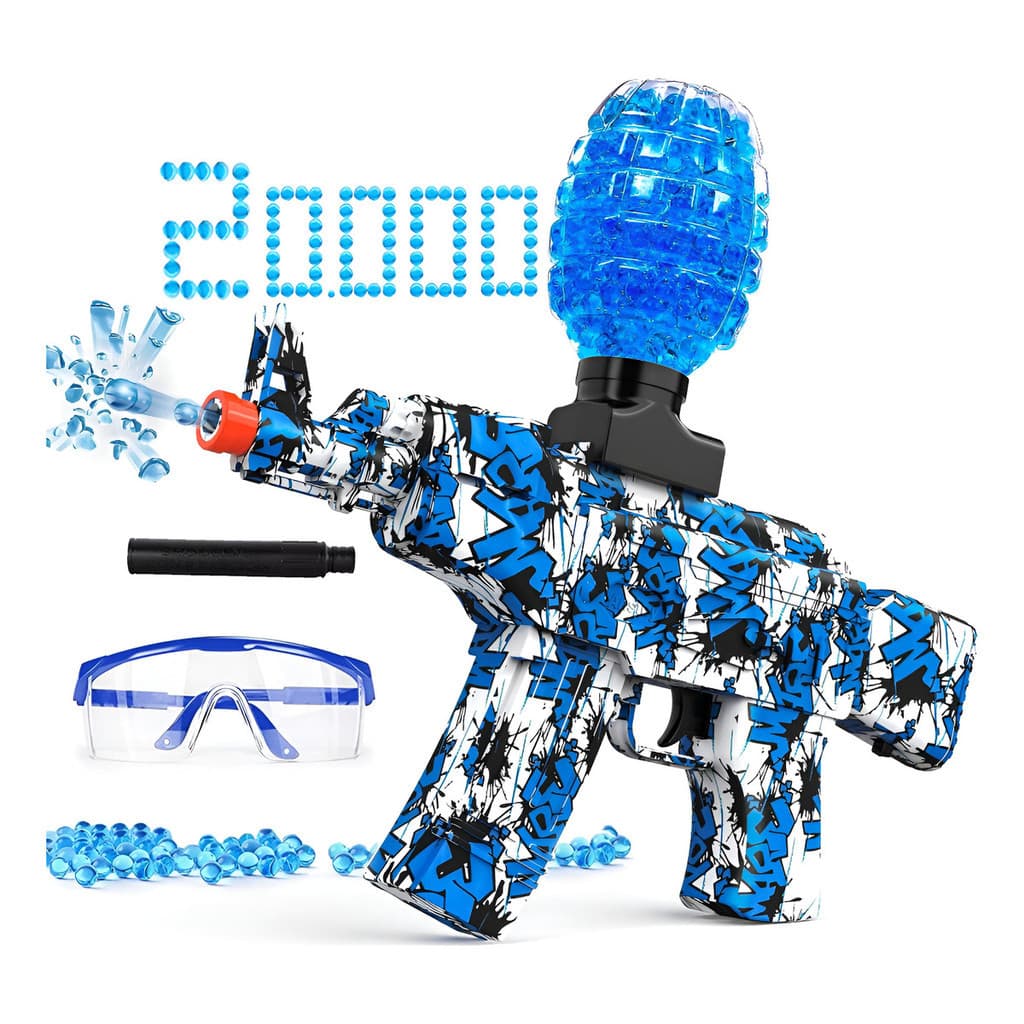 Arma De Bolinha De Gel Ak47 Gun De Brinqued Automático
