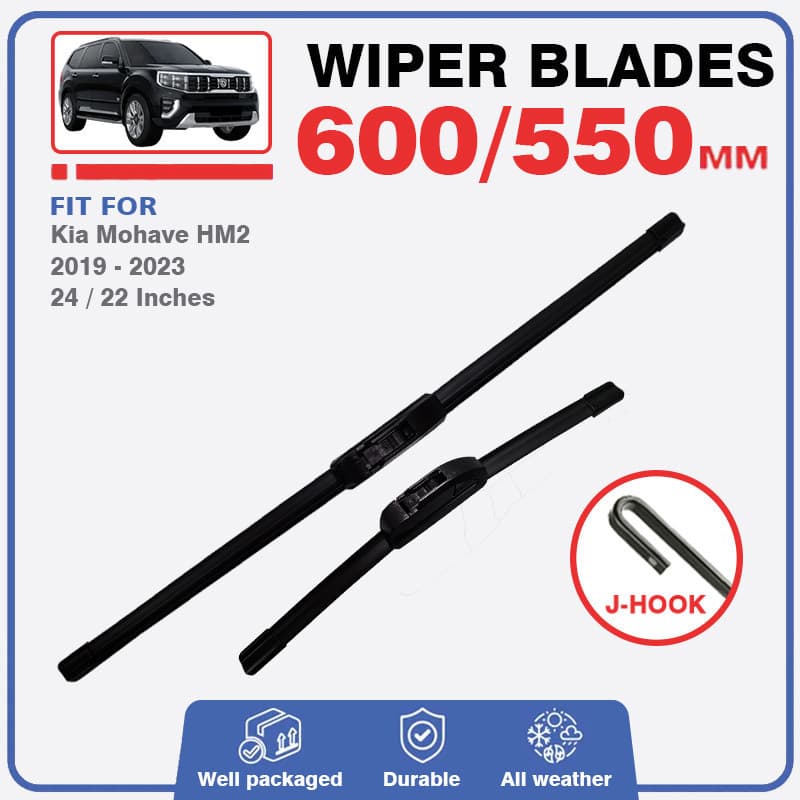 Lâminas De Limpador Dianteiras Para Kia Mohave MK2 HM2 2019 2020 2021 2022 2023 Acessórios Do Carro Janela Pára-Brisa Co