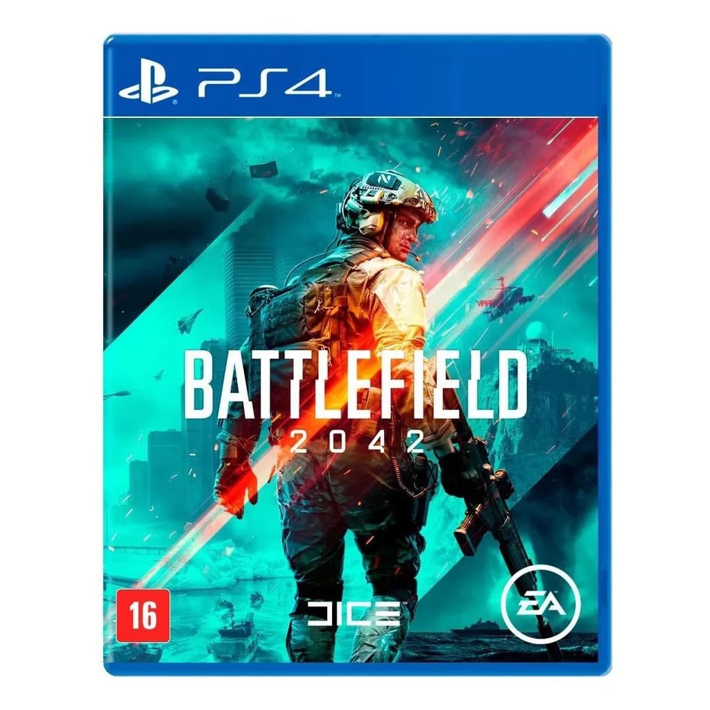 Jogo Battlefield 2042 - Ps4 Mídia Física Lacrado