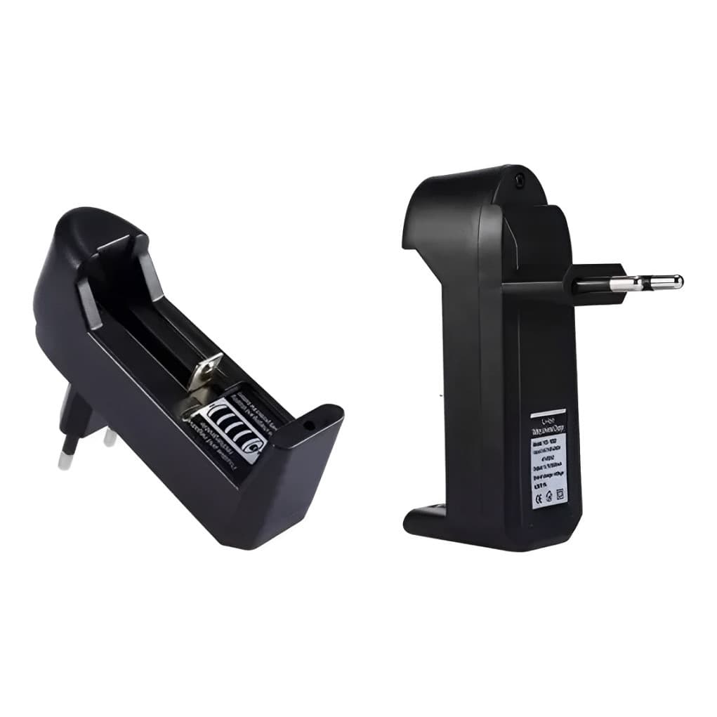 Carregador De Pilhas Baterias Lítio Universal Bivolt 128