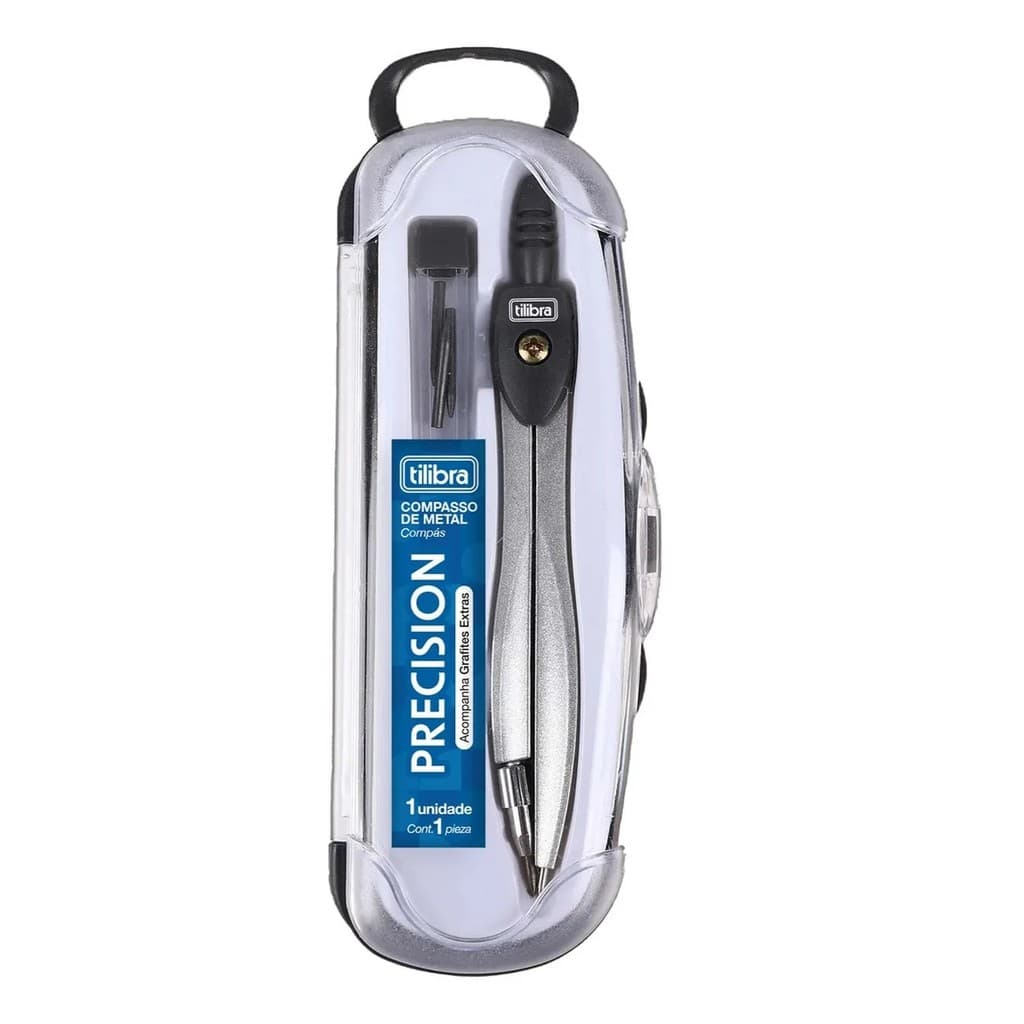 Compasso Escolar Precision Metal Tilibra