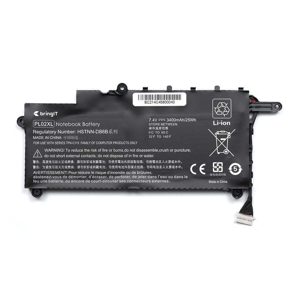 Bateria para Notebook Hp Part Number PL02XL