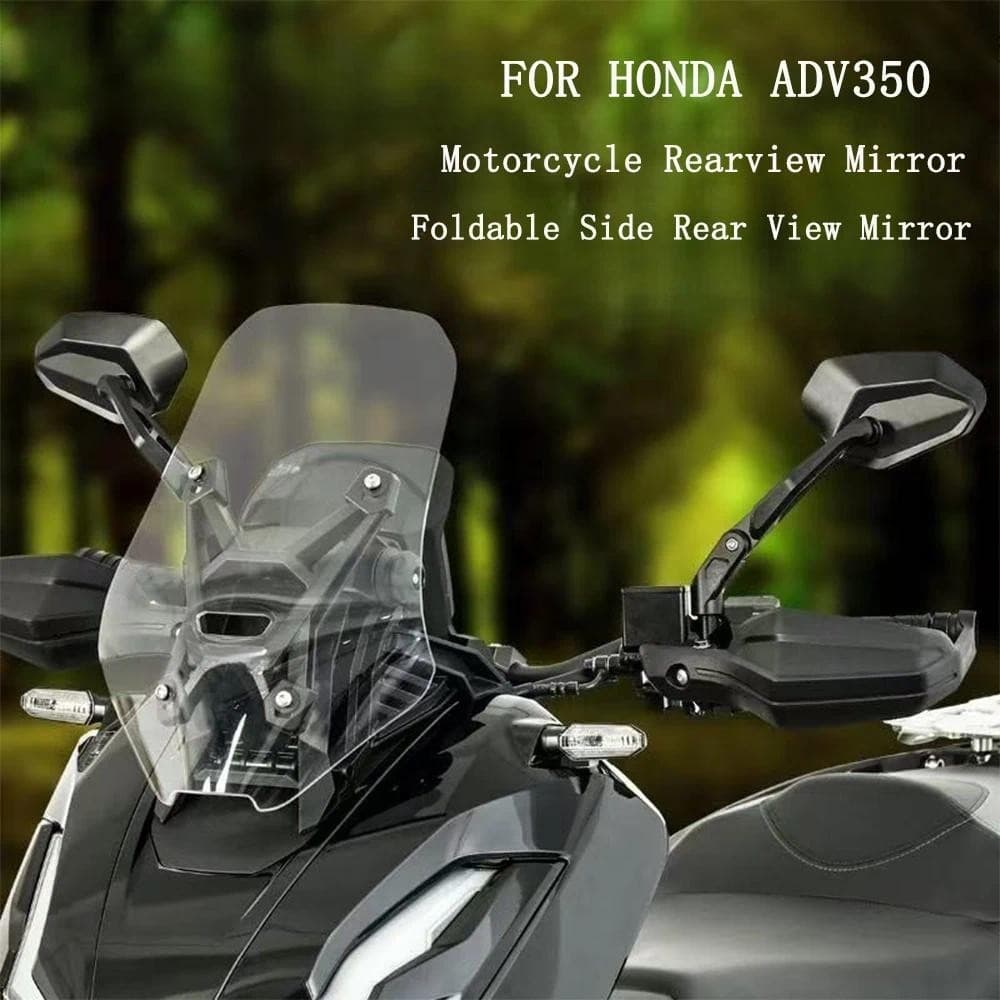 Para HONDA ADV350 ADV 350 2025 Espelho Retrovisor Da Motocicleta Dobrável Lateral Acessórios Peças De Automóvel Decoraçã