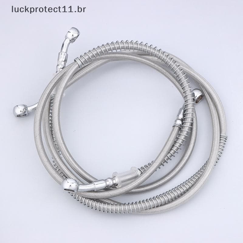 LTBR 50-200CM Motocicleta Freio Mangueira De Óleo Linha Universal Moto Aço Inoxidável Trançado Pipeline Modificação Peça