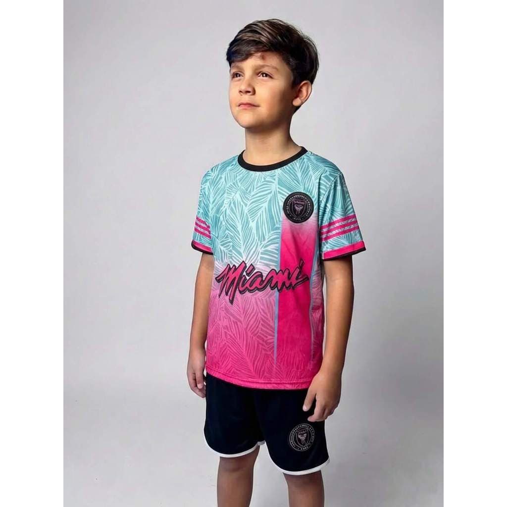 Conjunto infantil Miami Bordado com Detalhes Juvenil