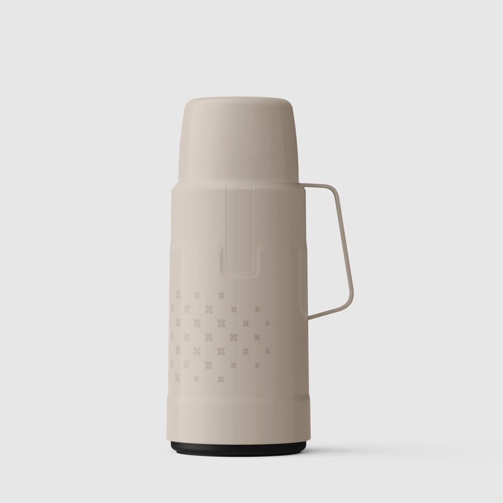 Garrafa Térmica GLT Rolha 1L New Grãos Areia Invicta