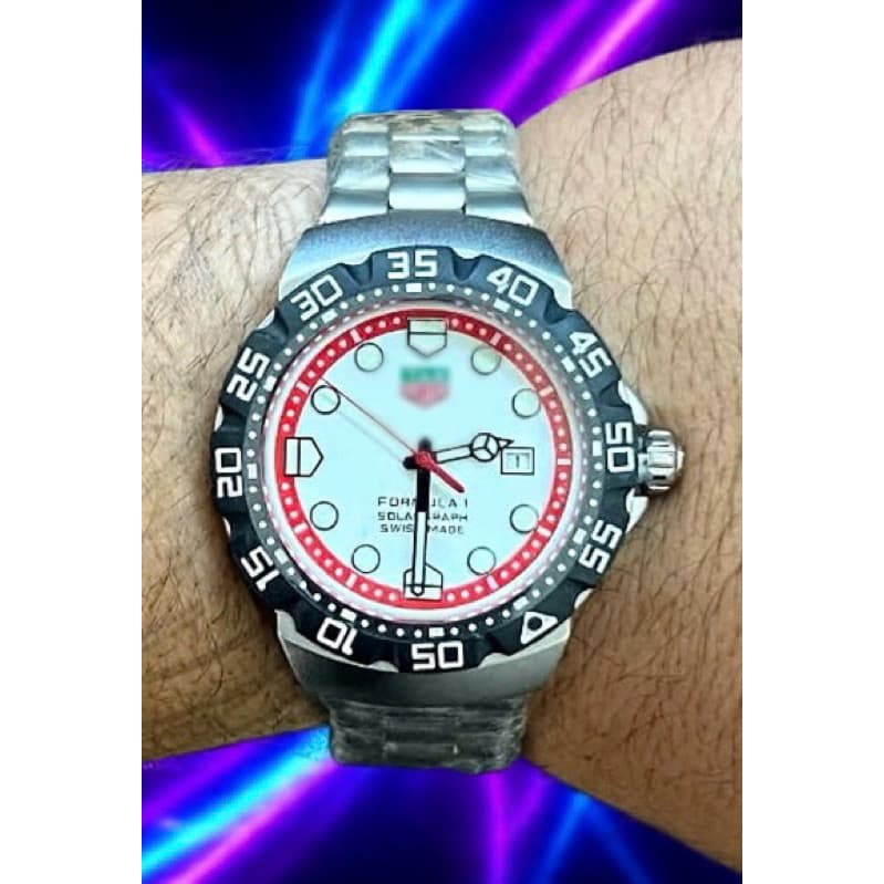 Relógio Masculino Luxuoso Inoxidável T4G F1 Lançamento C/ Caixa de brinde