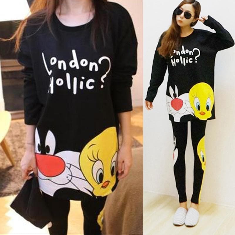 Liberação Roupa de maternidade primavera terno Casual versão coreana manga comprida topo solto maternidade terno esporti