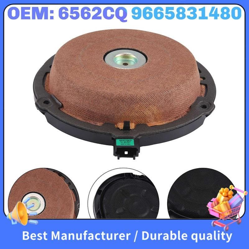 6562CQ 9665831480 Trompete De Buzina De Alto-Falante Woofer De Porta De Carro Para 408 508 3008 5008 C5 C4 DS4 DS5