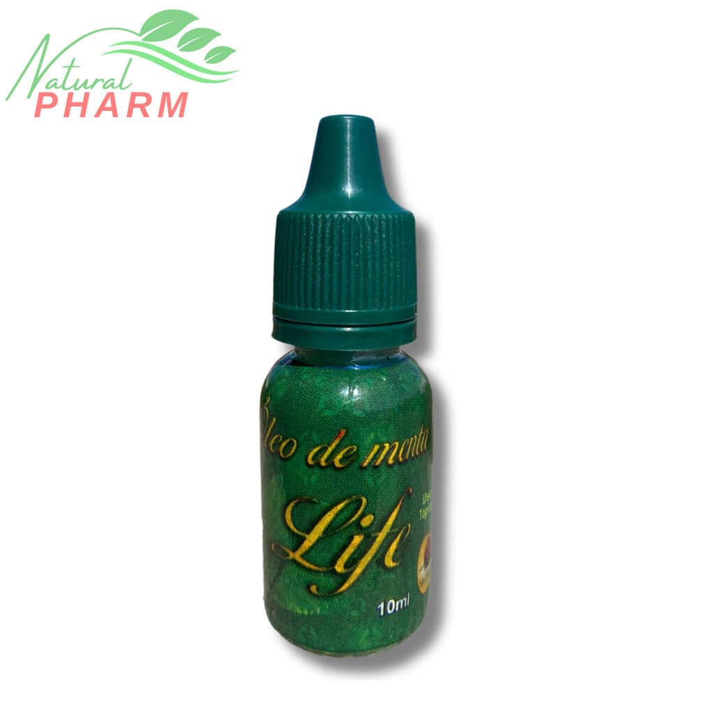 Kit 3 Unidades Óleo De Menta Life 10ml
