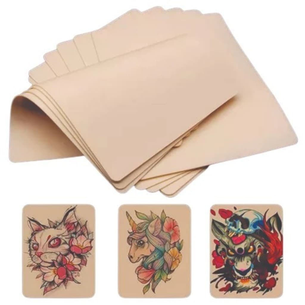 Peles Sintética Lisa Treino Tatuagem Micro pigmentação pele para tatuagem têcnicas de pigmentação