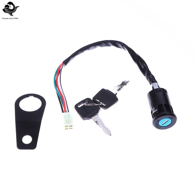PFG 1 Conjunto De Acessórios DIY Universal Motocicleta Iniciar O Interruptor Lo Chave Com Braet Para A Maioria Dos 50cc 