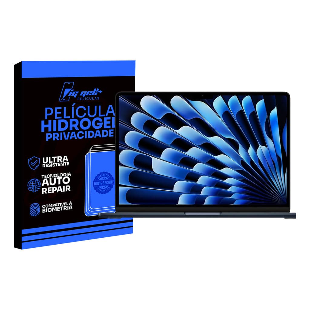 Película De Hidrogel Macbook Air13 2024 A3113 Privacidade