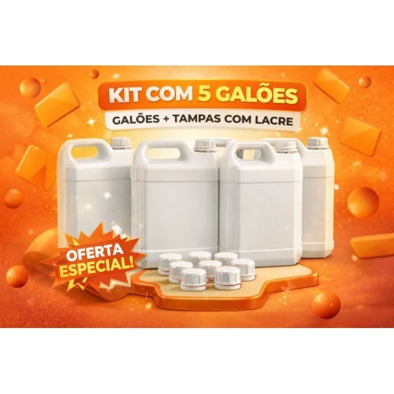 Galão , Bombona 5 litros ( 5 unidades)