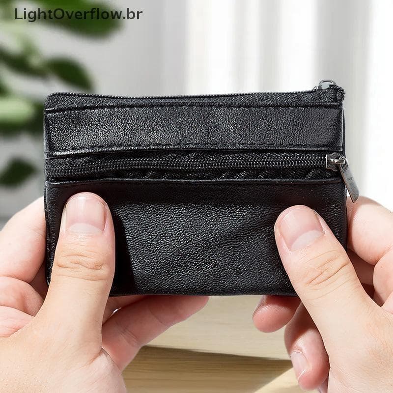Bolsa De Moedas Feminina Masculina , Pequena Para Troca De Carteira Com Zíper , Mini Carteiras Crianças , Porta-Chaves D