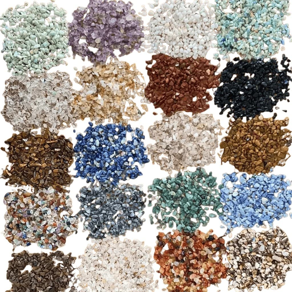 Cascalho De Pedras Naturais Para Decoração 1kg SEM FURO