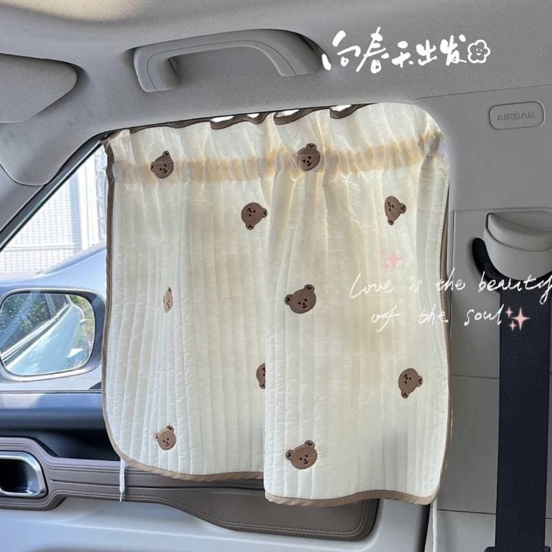 【Ready Stock】 Auto Abat Vent Car Window Suction Cup Car Heat Insulated Sunshade Sun Protection Privacy ZESQ