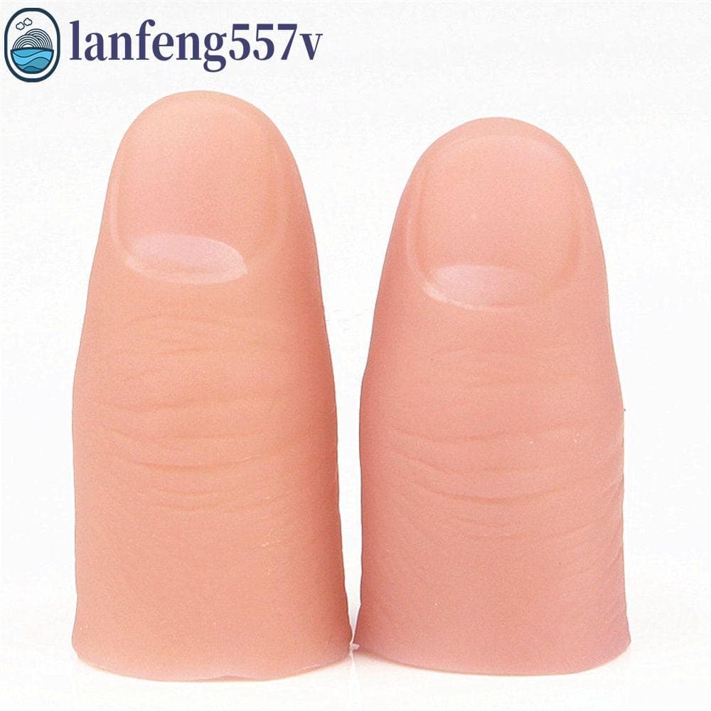 LANFENG Dedo Falso Mágico Acessório Polegar Ponta Truque De Mágica Rua Close-Up Truques