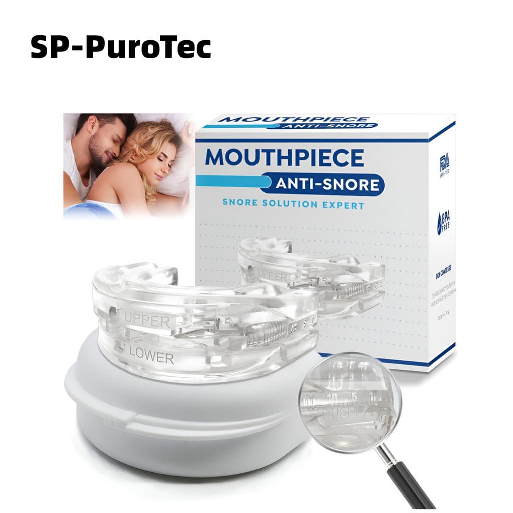 Aparelho Anti-Bruxismo com Design Anatômico, Material Macio e Proteção Dental para Noites de Sono Tranquilas