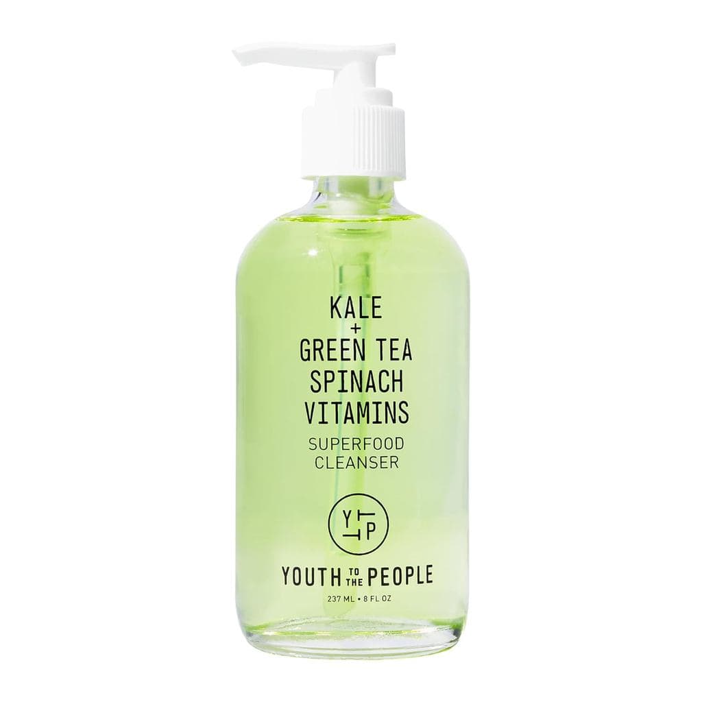 Youth To The People Superfood Facial Cleanser - Lava-Rosto Diário com Couve e Chá Verde, Removedor Suave de Maquiagem, c