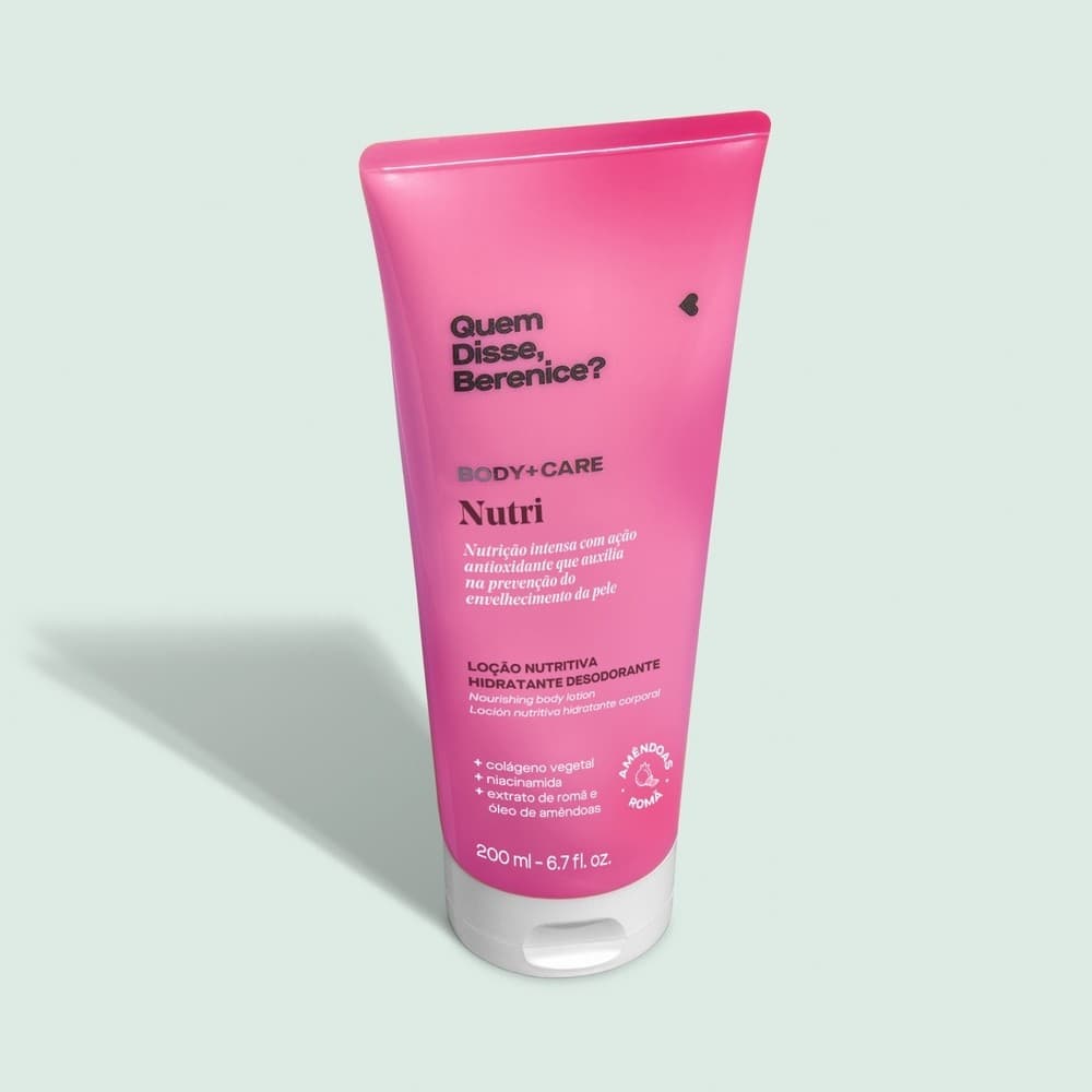 Quem disse, Berenice? Nutri Loção Hidratante Desodorante Corporal 200ml